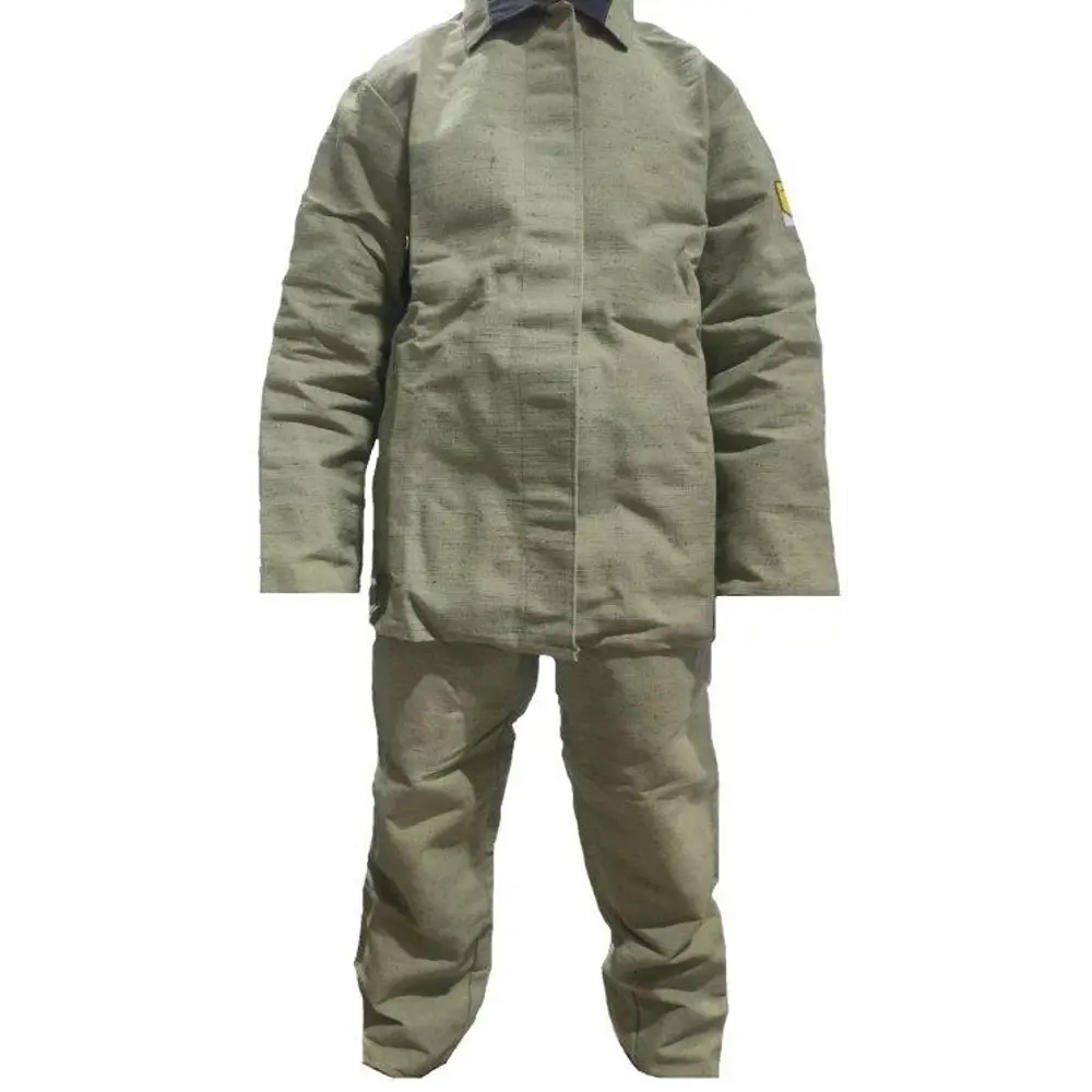 Костюм сварщика зеленый КС01 размер 48-50 рост 170-176 Santreyd нет STLM-2052127