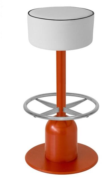 Vela Arredamenti Табурет из железа со встроенной подушкой Thypa sun-id-1480825 - Вид №2