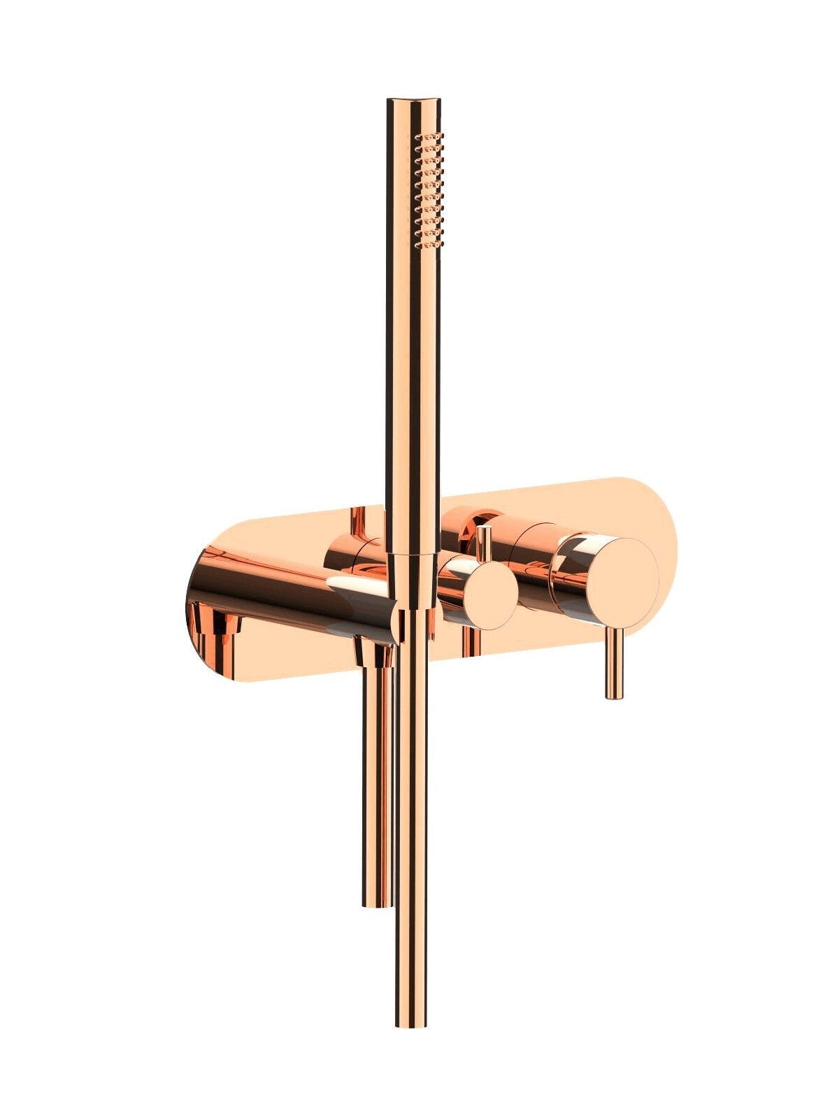 3 отверстия утопленный однорычажный смеситель для душа Rubinetterie Frattini Pepe XL ARCH-00143936 - Вид №28