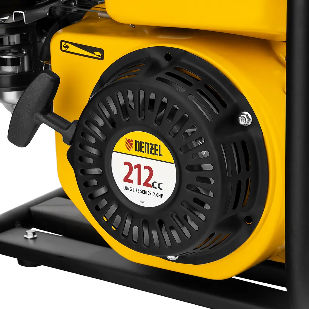 Мотопомпа Denzel PX-50H 60000 л/ч STLM-2084215 - Вид №7