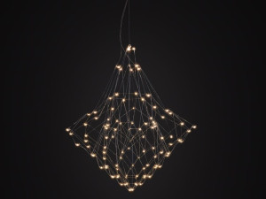 Металлический светодиодный подвесной светильник