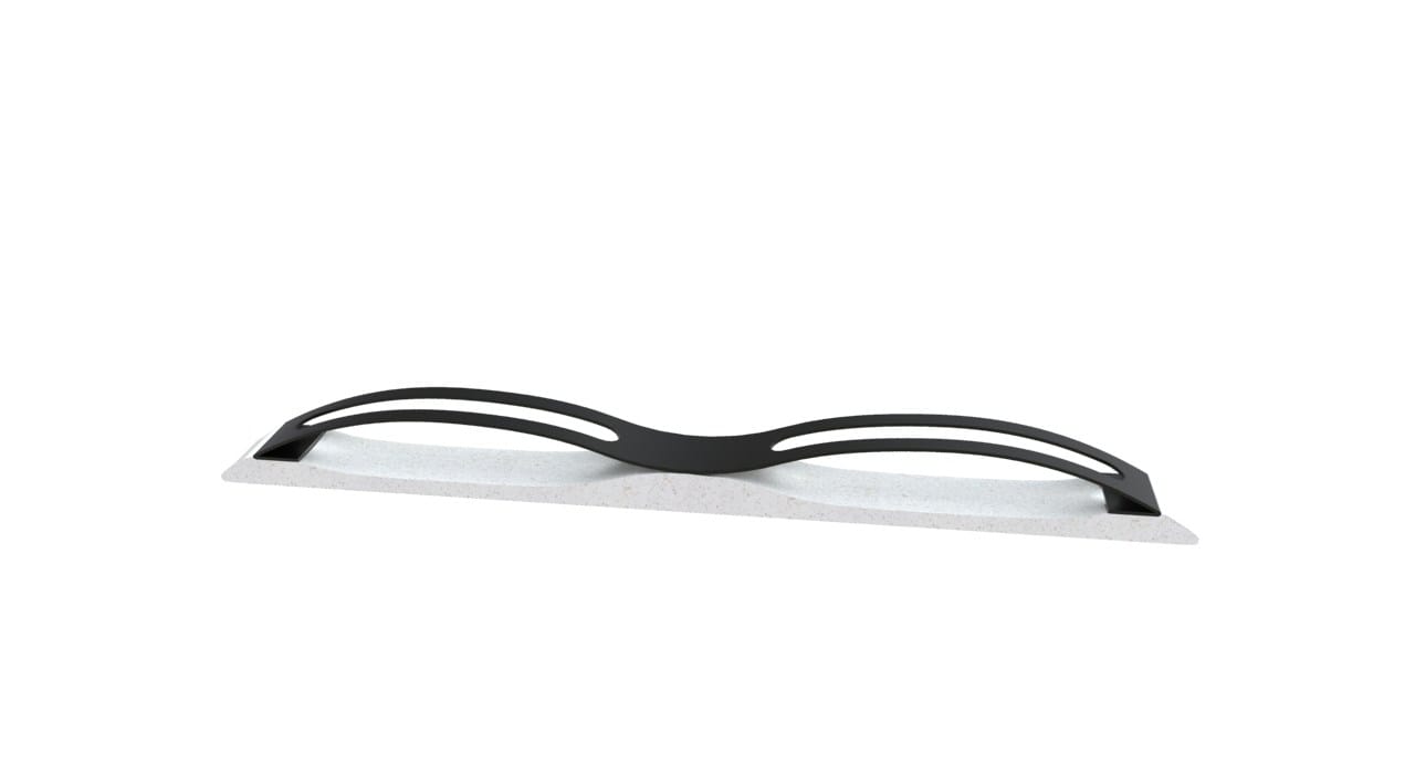 Стойка для велосипедов из оцинкованной стали Viscio Urban Design волна ARCH-00084638 - Вид №22