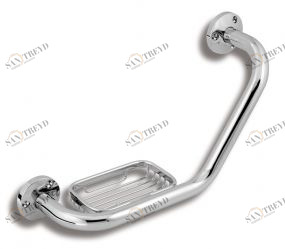 Поручень с мыльницей Novaservis  Metalia 1 6165.0 хром 61650