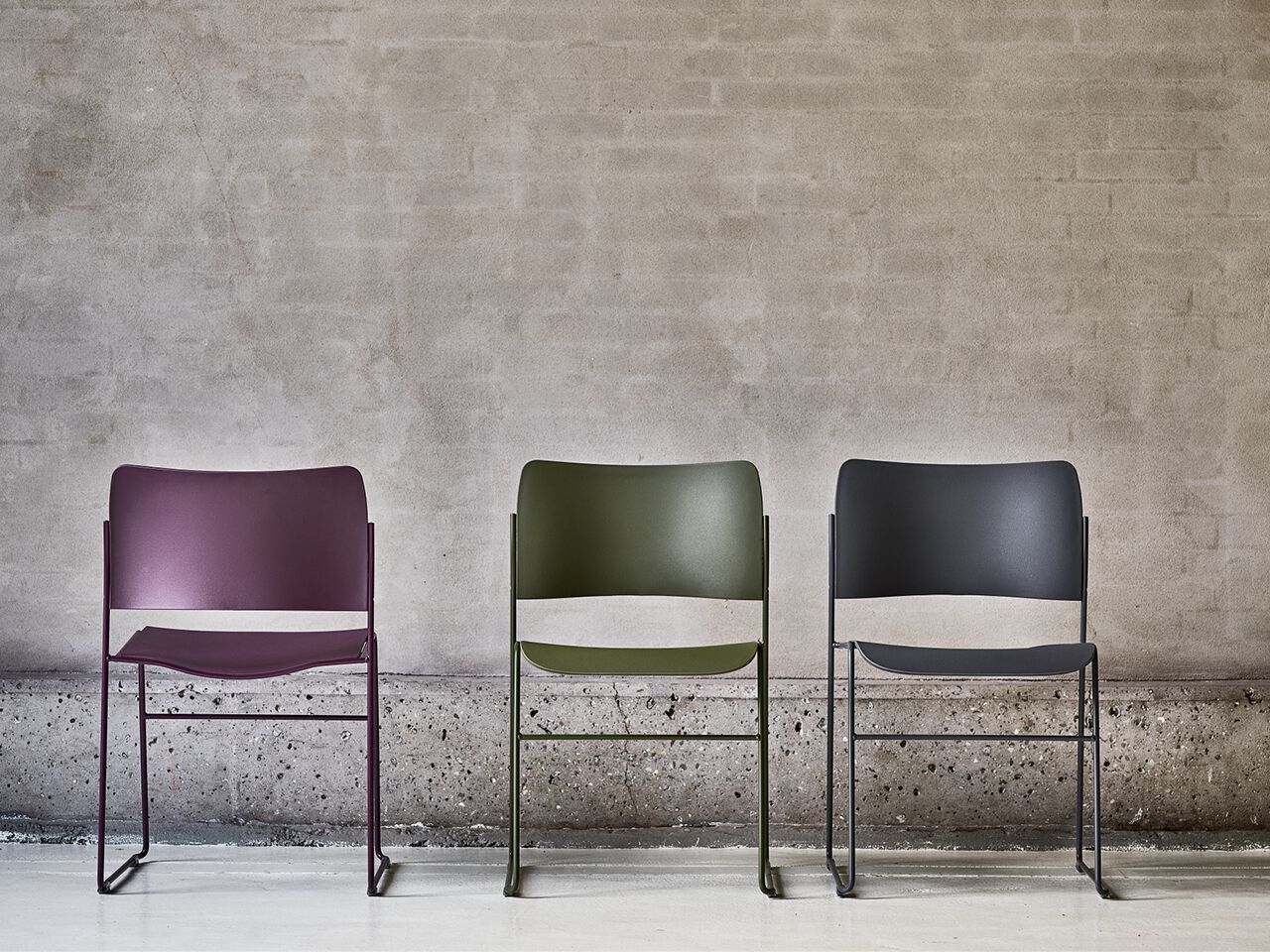 Штабелируемый стул из стали и дерева Howe 40/4 ARCH-00034360 - Вид №5