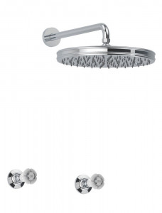 B3-143/BB/E
+ 034034, 034034 Bellosta Rubinetterie ДУШЕВАЯ ГОЛОВКА Ø305 C / НАСТЕННЫЙ РЫЧАГ + ЗАПОРНЫЕ МЕТЧИКИ