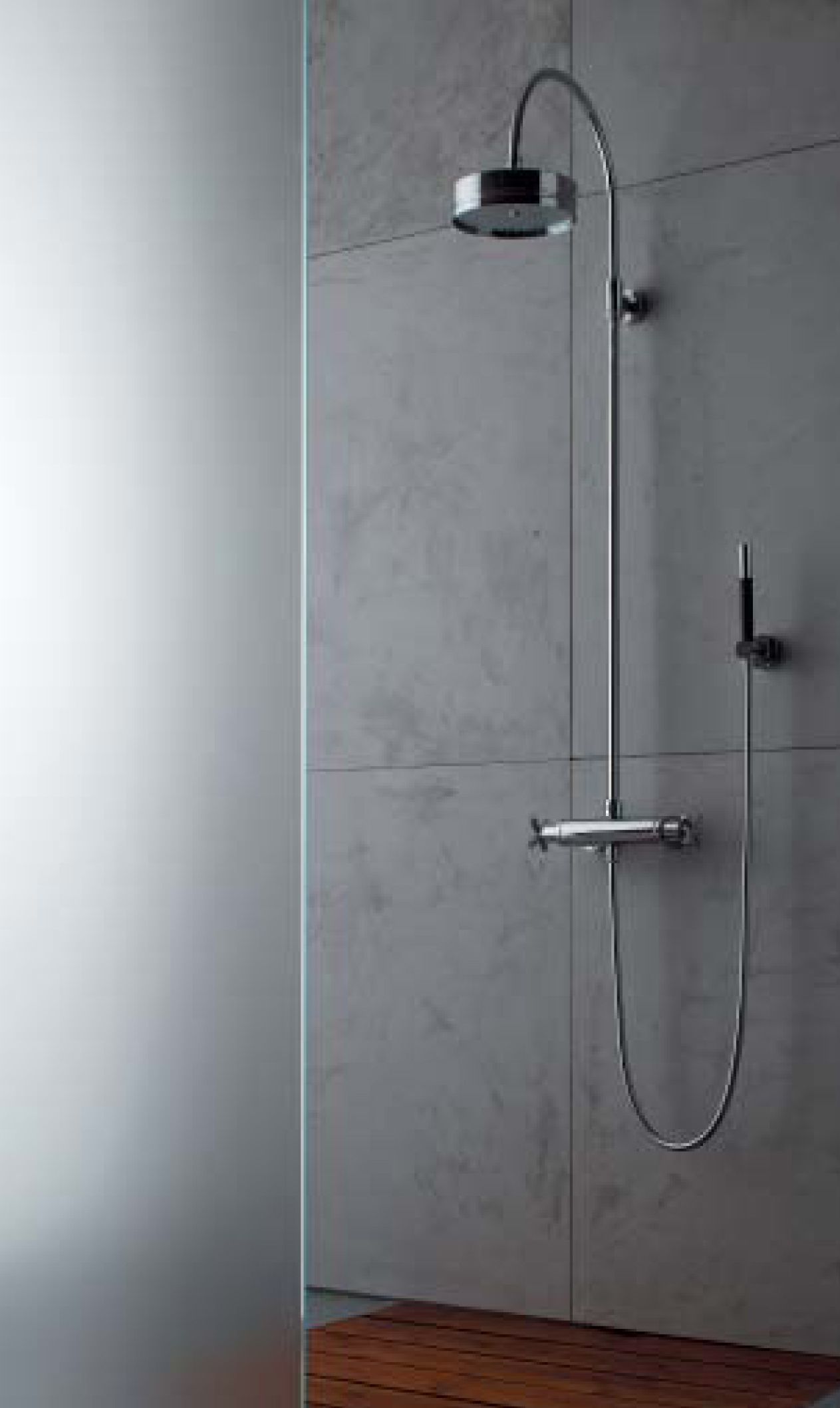 Смеситель для душа с отдельной розеткой Zazzeri Da-Da ARCH-00058903 - Вид №1