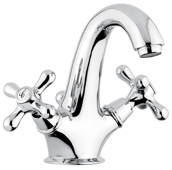 12013CR Смеситель Deco Classic с донным клапаном для раковины, цвет хром EMMEVI Decò classic