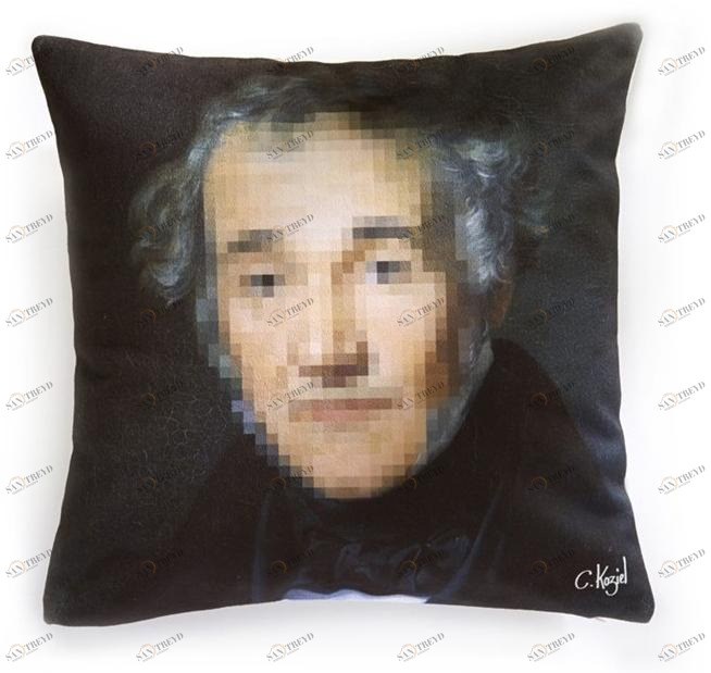 Koziel Квадратная подушка из полиэстера  9997-21-mr 