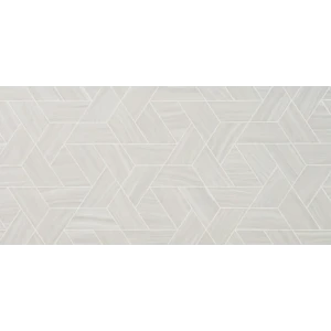Плитка настенная «Эдельвейс» с геометрическим узором 25х50 см 1.25 м² цвет серый