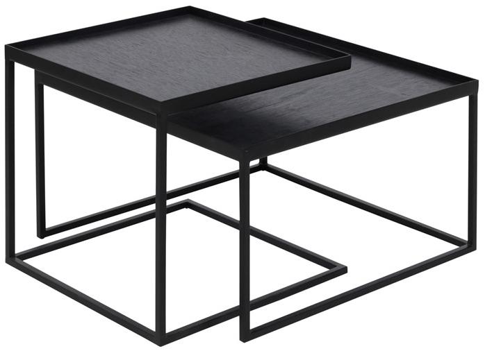 Ethnicraft Квадратный металлический журнальный столик  20791  - Вид №1