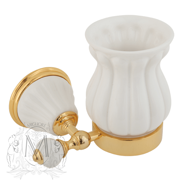 Стакан настенный MIGLIORE Olivia ML.OLV-60.602 ML.OLV-60.602.BI.DO - Вид №3