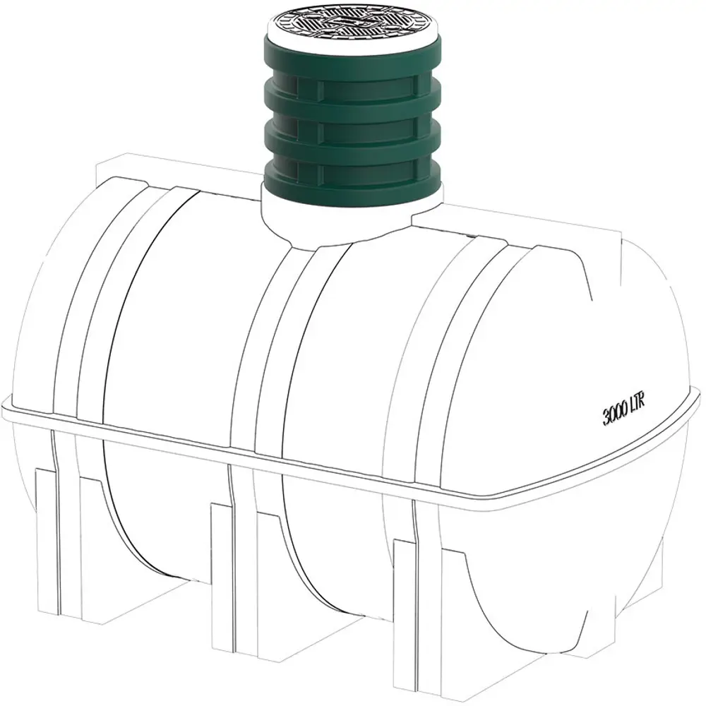 Секция для септика 58 см черный Santreyd STLM-2114422 - Вид №1