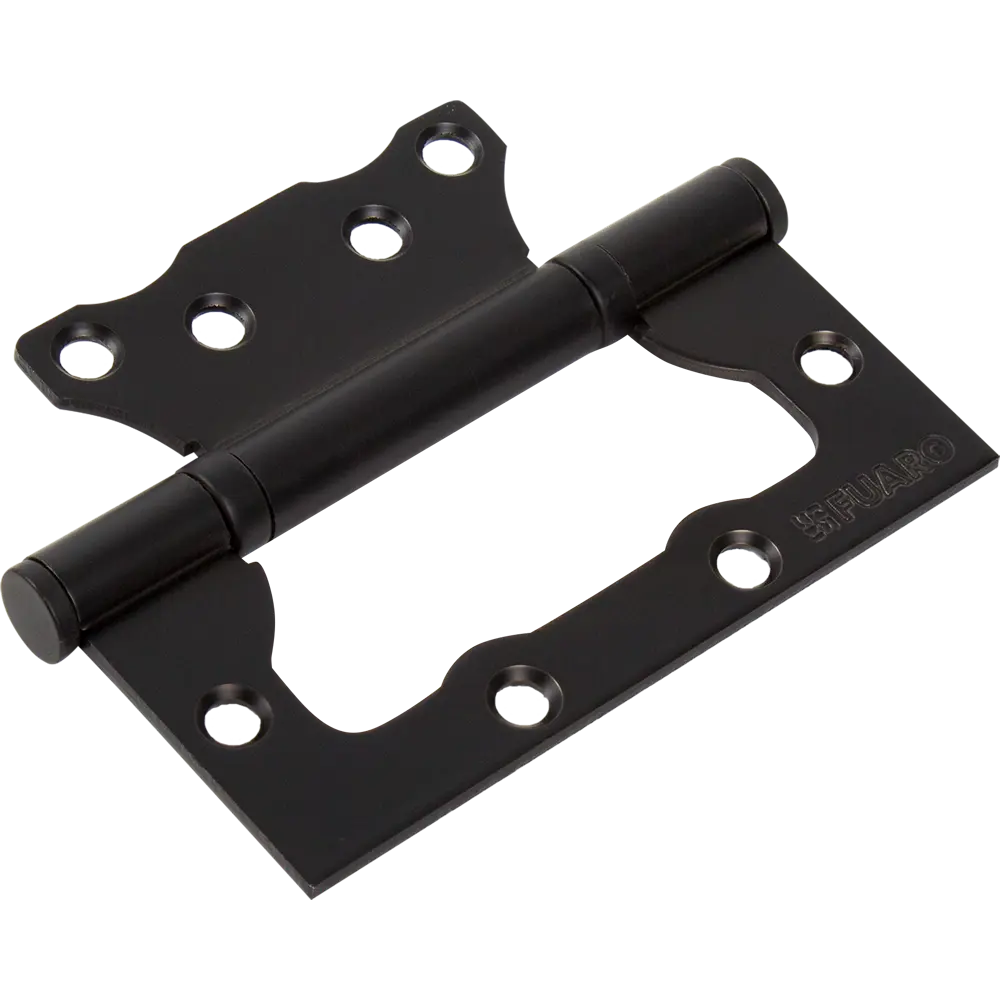 FUARO Петля безврезная для деревянных дверей 100×51 мм матовый черный 82105960 Home STLM-0019055