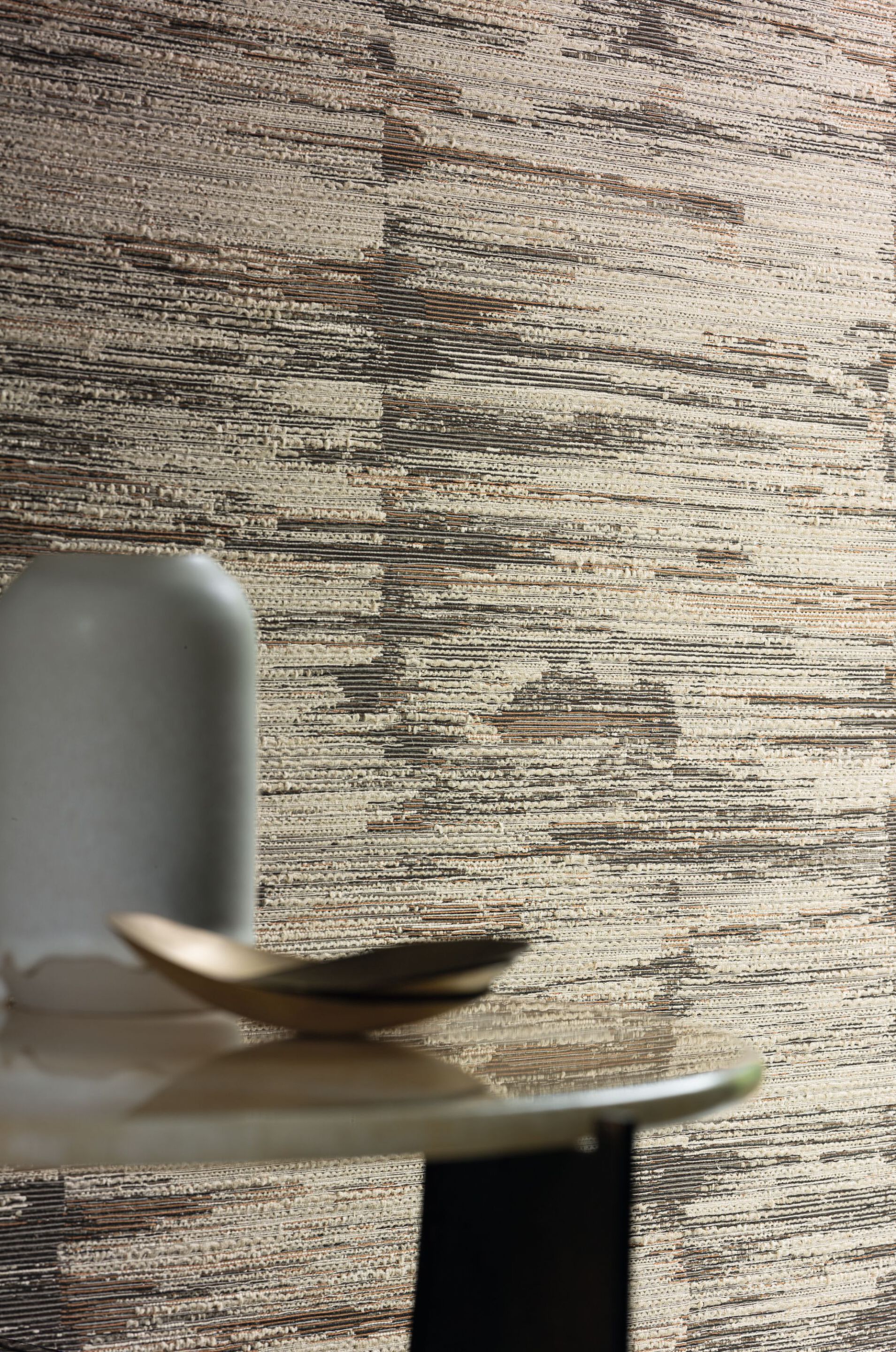 Настенная ткань с графическим рисунком Casamance Féroé ARCH-00023936 - Вид №4