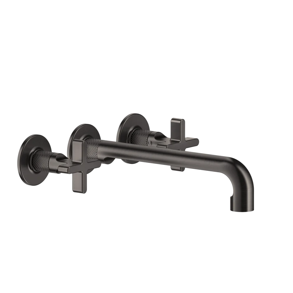 Группа умывальников 58192 707 Gessi Inciso ЧЕРНЫЙ МЕТАЛЛ BR. PVD 58192707