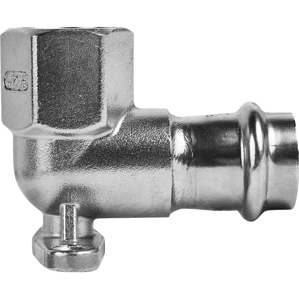 Водорозетка Rommer 3/4"x22 мм ВПр-ВР нержавеющая сталь STLM-2105549 - Вид №2