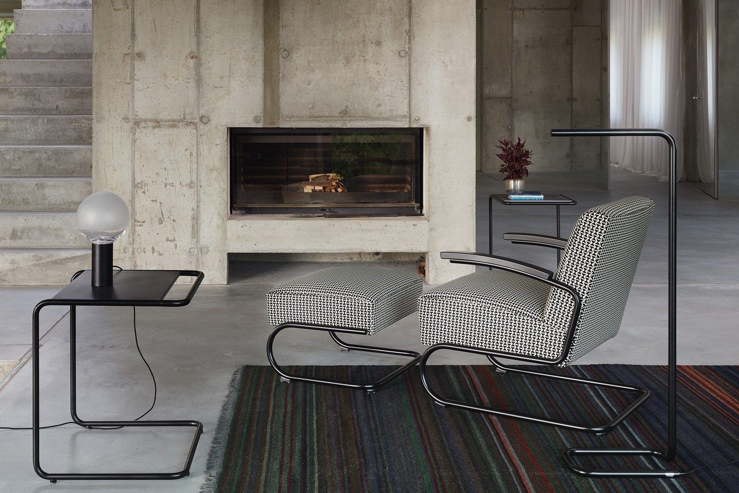 Консольное кресло с подлокотниками THONET S 411 ARCH-00071030 - Вид №4