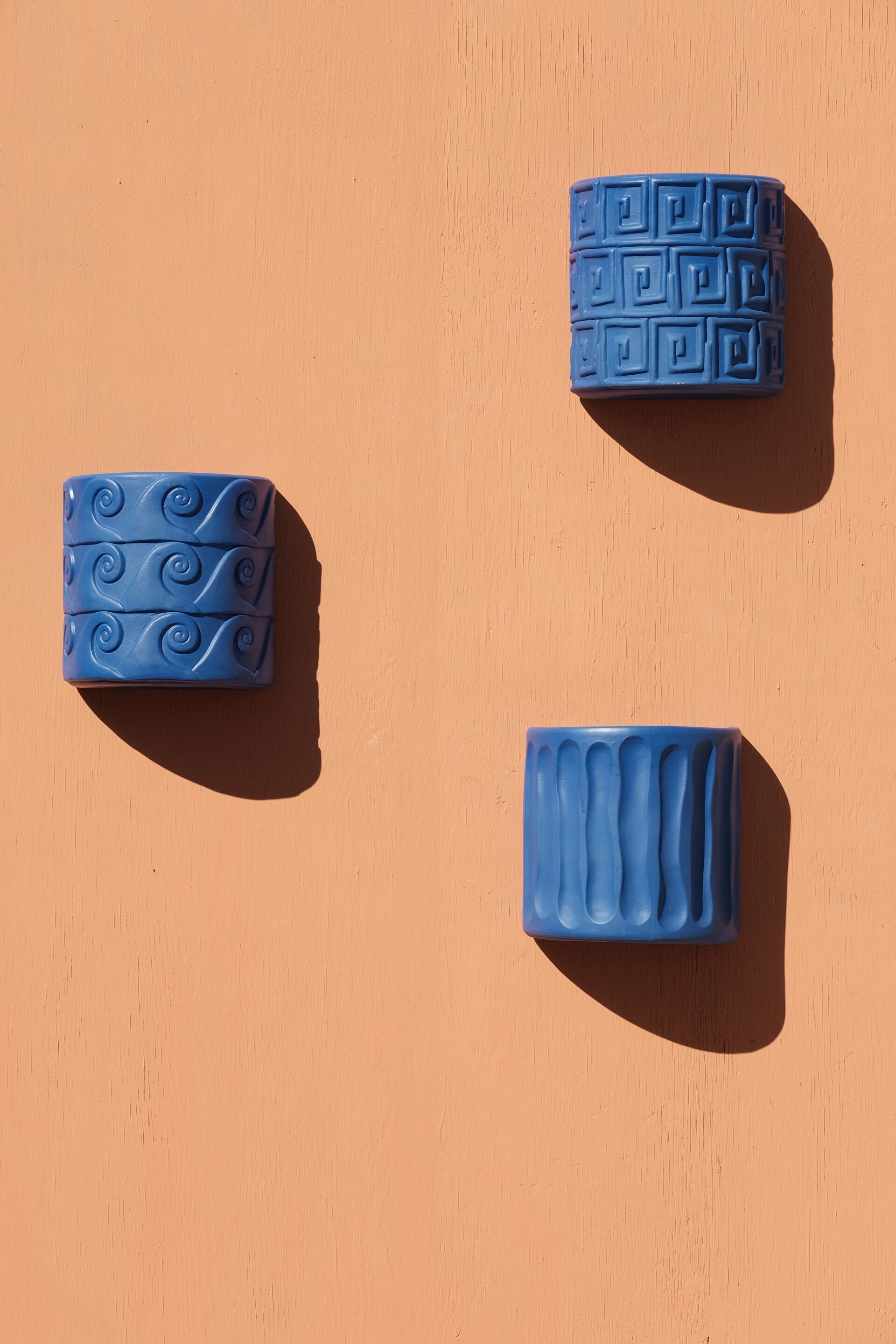 Терракотовая настенная ВАЗа Seletti Magna Graecia Cobalt ARCH-00034672 - Вид №5