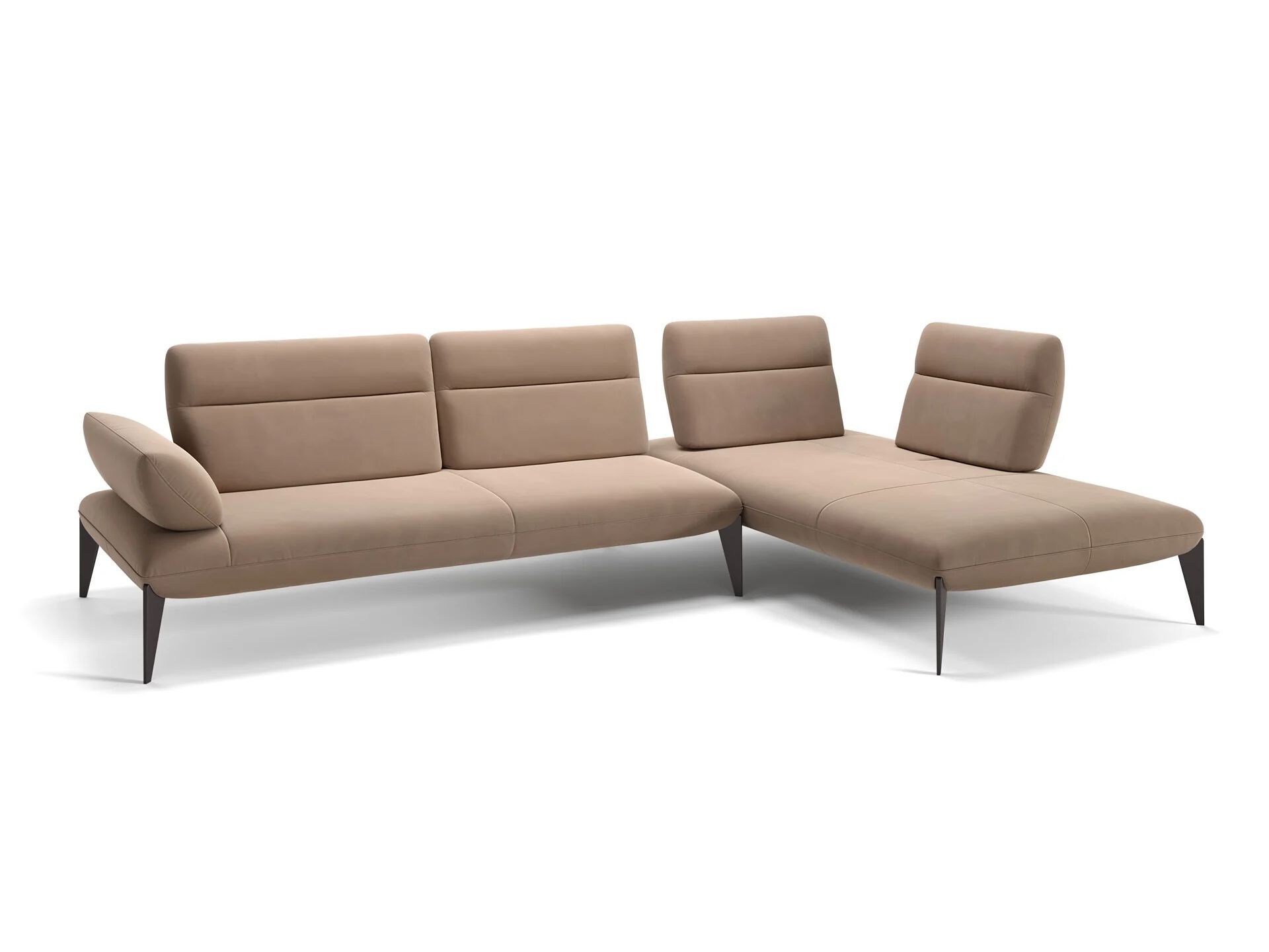 Тканевый диван с полуостровом Sofanella Лацио ARCH-00123923