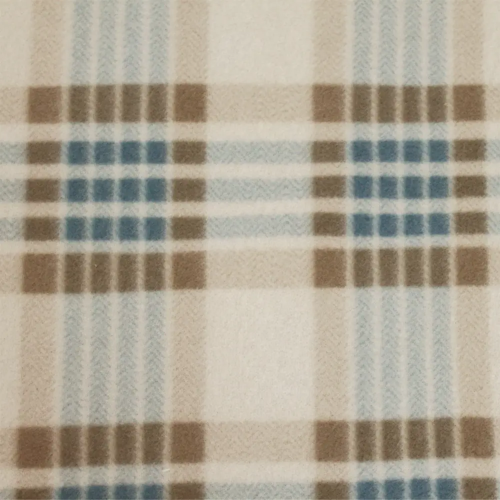 Плед «Basic» 130x170 см флис цвет серо-голубой Santreyd STLM-2042794 - Вид №1