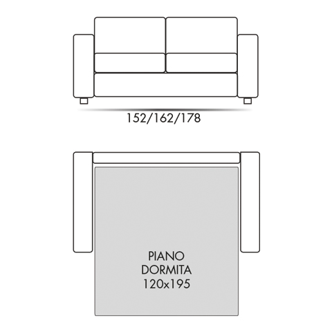 Диваны Divano 2 Posti Maxi Spaziorelaxitalia  Frank Frank Divano 2 Posti Maxi - Вид №9