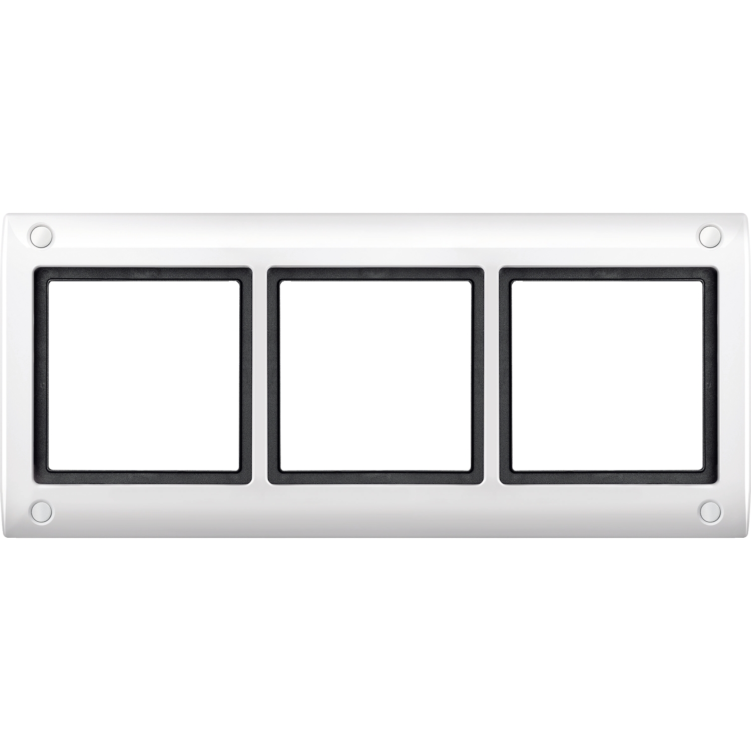 MTN401319 Рамка 3 поста IP44, полярно-белый Schneider Electric Merten Aquadesign 