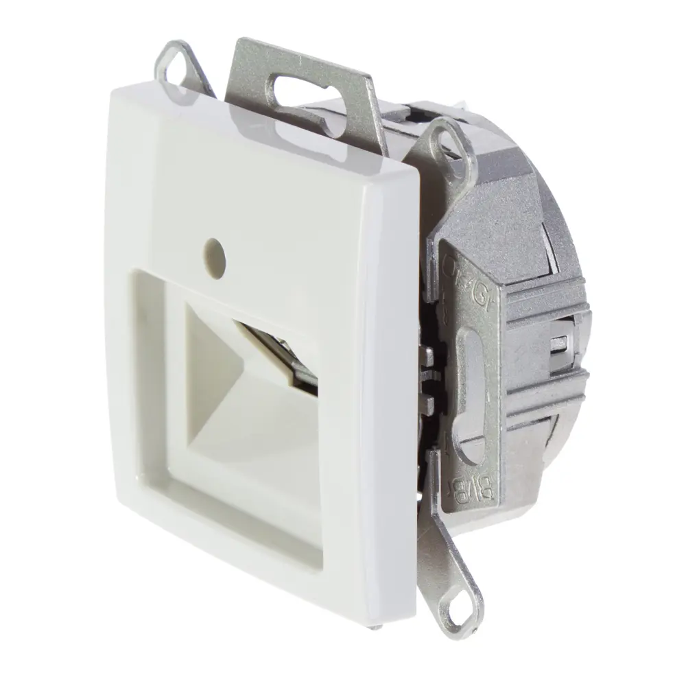 Розетка компьютерная ABB BJB Basic 55 Шале цвет белый STLM-2008317 - Вид №2