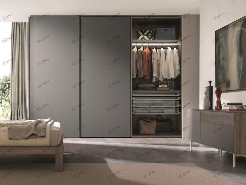 Zalf Гардероб из керамического шифера с раздвижными дверцами Combi system sun-id-1411197