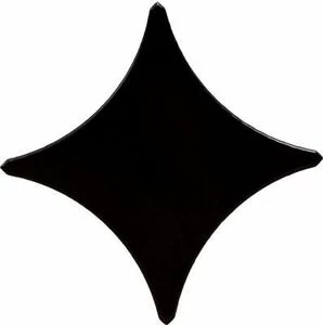 Stella black вставка 02 110х110 (40 шт)