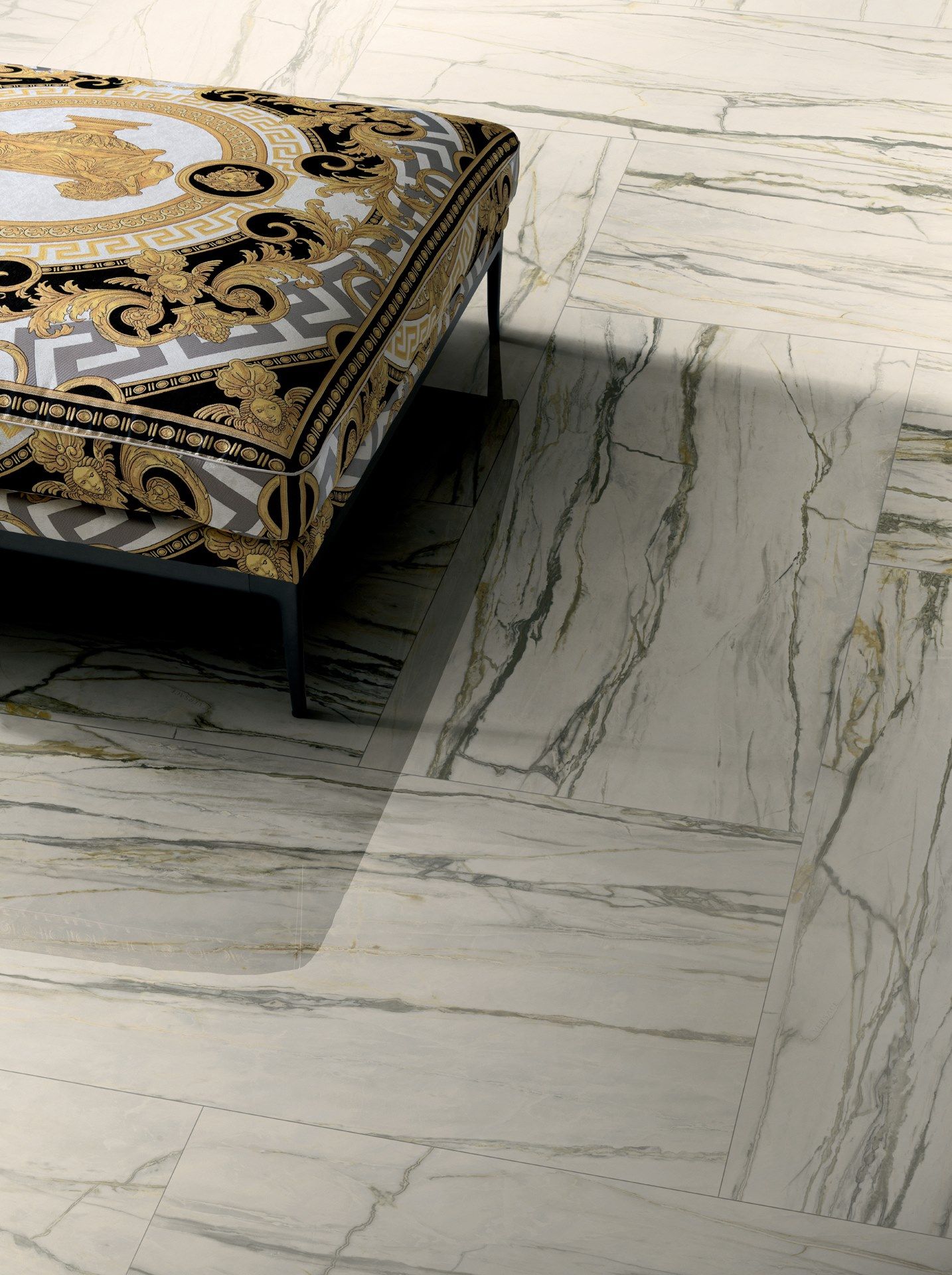 Пол / керамогранит с мраморным эффектом Versace Ceramics Maximvs ARCH-00041792 - Вид №2