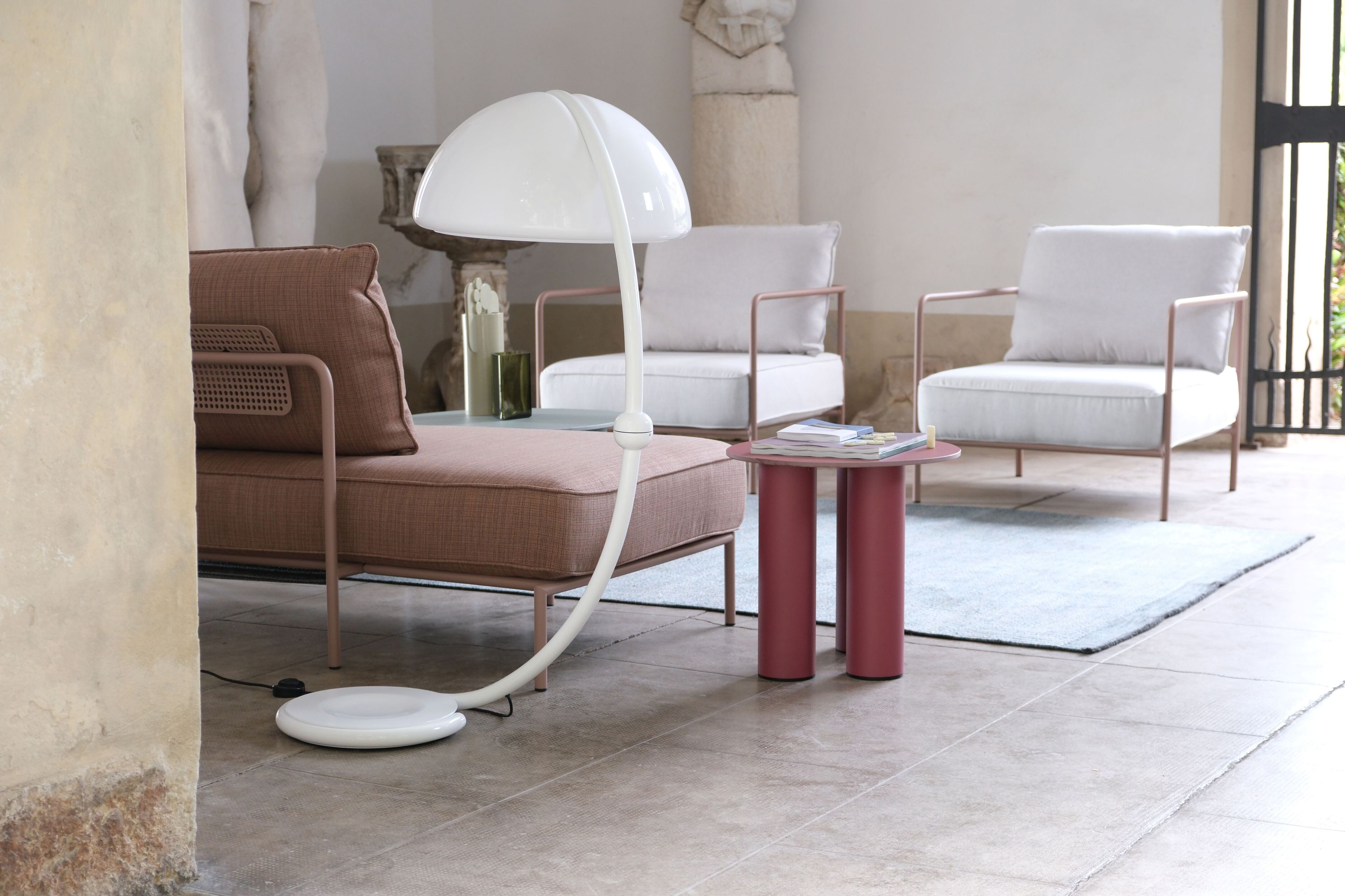 Ткань и сталь сад Dormeuse S-CAB лоскут ARCH-00036639 - Вид №13