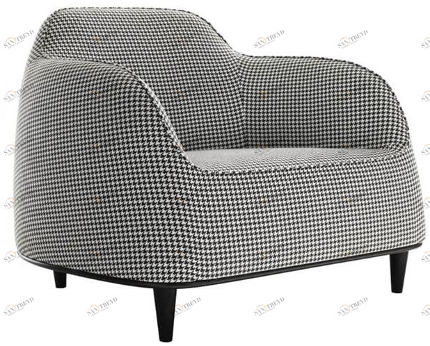 HC28 Cosmo Кресло из ткани с подлокотниками Bear D02-1