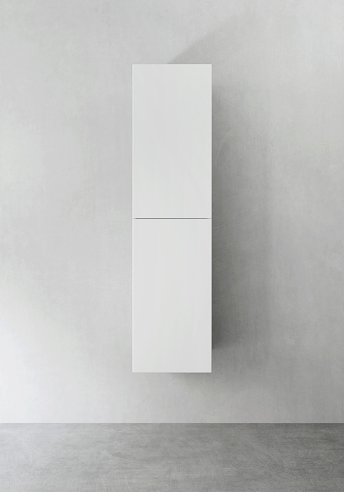 1390466 Высокий Шкаф Для Магазина Компактная Софтзакрыть Белый Блеск Hafa  Белый 