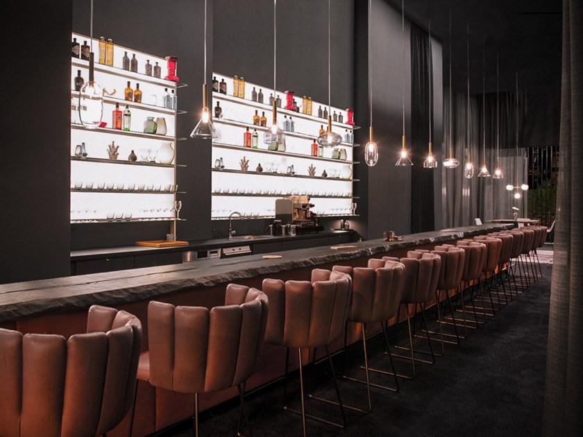 KFF Стул кухонный на санках с подставкой для ног Gaia sun-id-1359951 - Вид №2