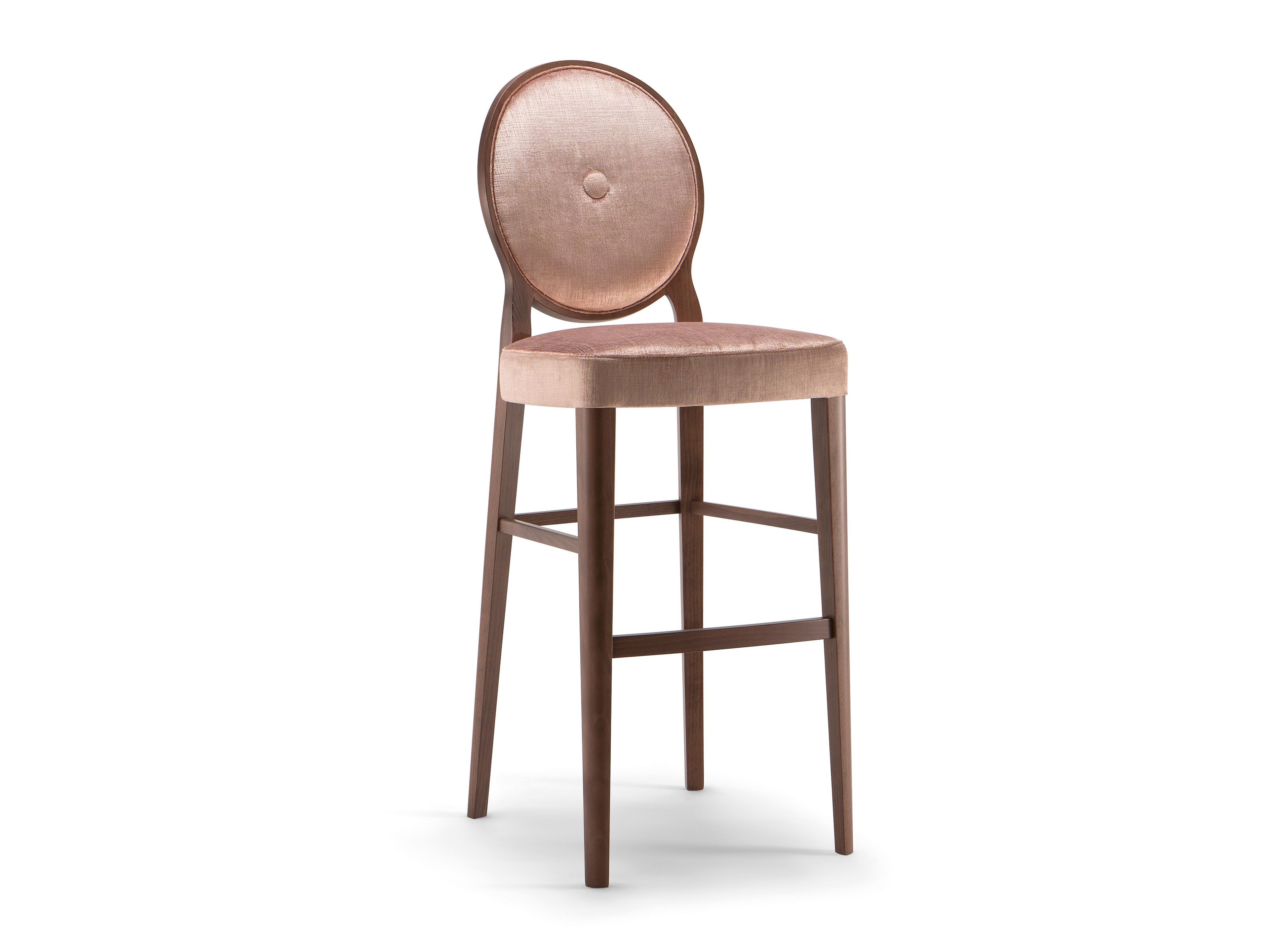 Стул из массива дерева с мягкой спинкой Tirolo ARCH-00144355