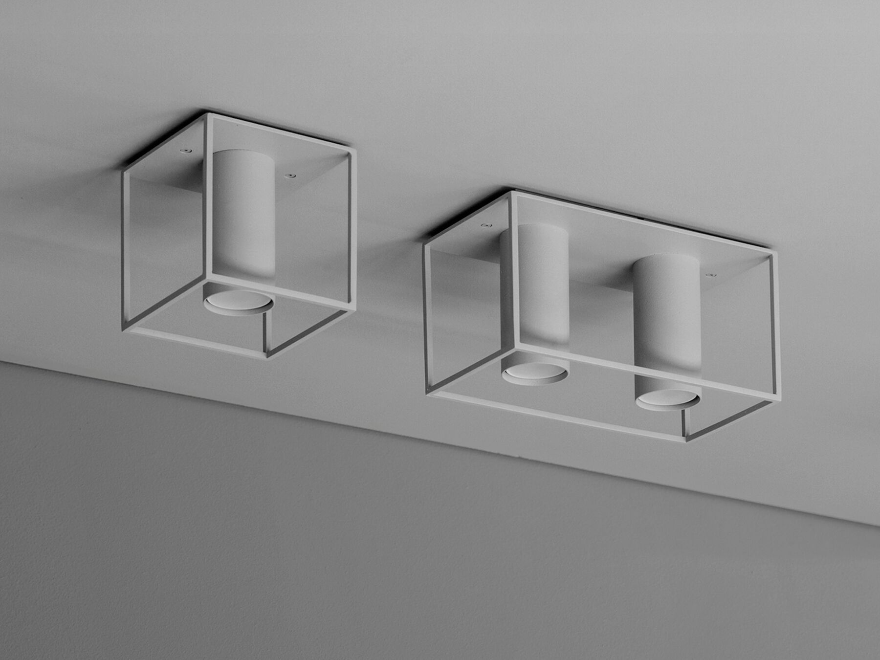 Потолок с порошковым покрытием стальной прожектор +kouple ARCHI SQUARE ARCH-00102932