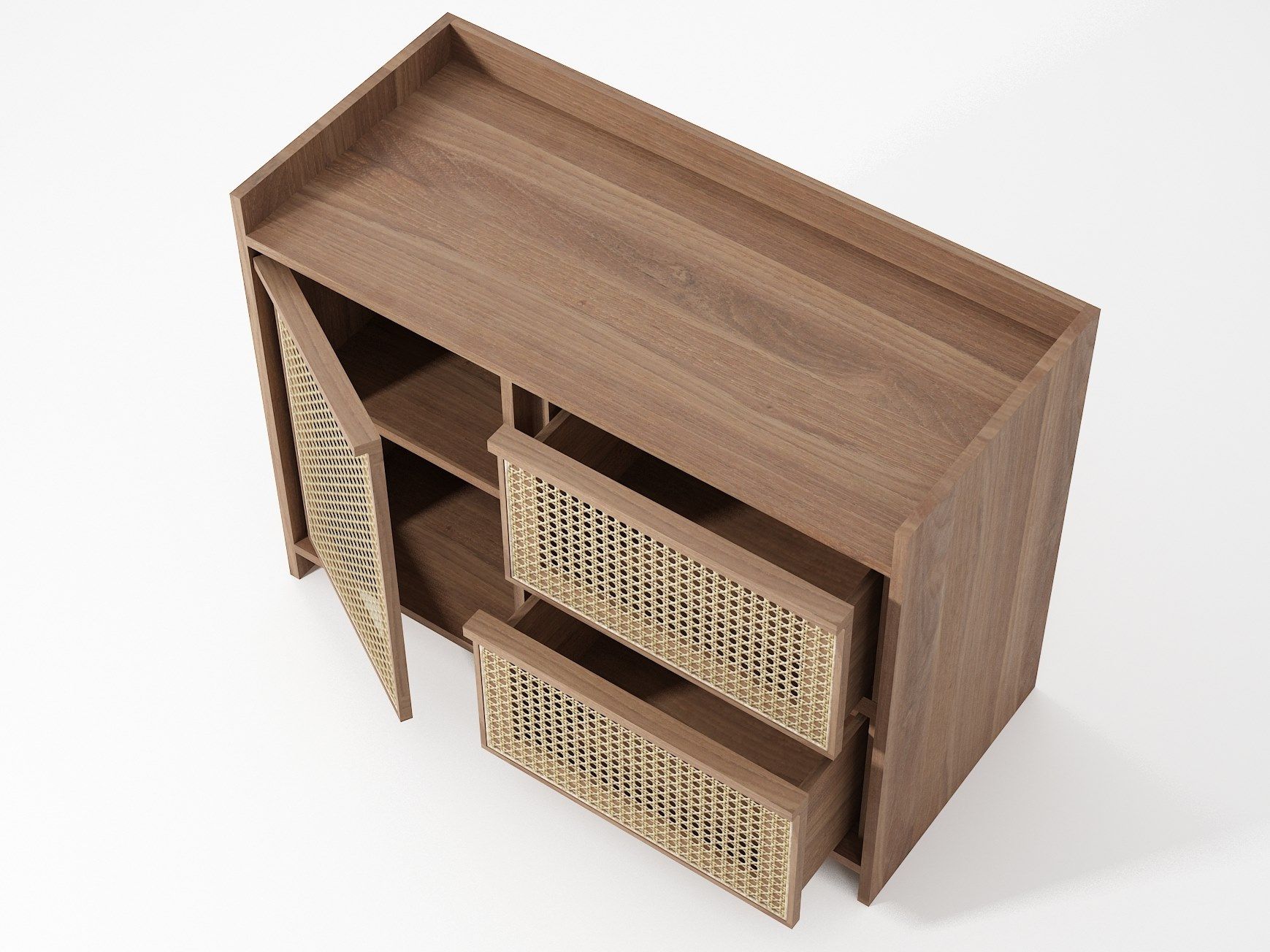 Мадия из массива дерева и ротанга KARPENTER корни ARCH-00105619 - Вид №11