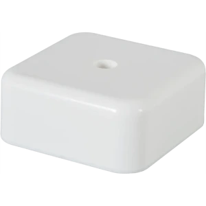 Распределительная коробка открытая IEK 50x50x20 мм 2 ввода IP20 цвет белый 82536112 STLM-2099344