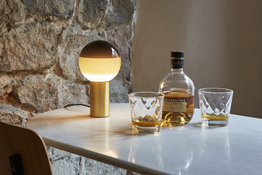 085693 Настольный светильник S сине-графитовый Marset Dipping Light  - Вид №5