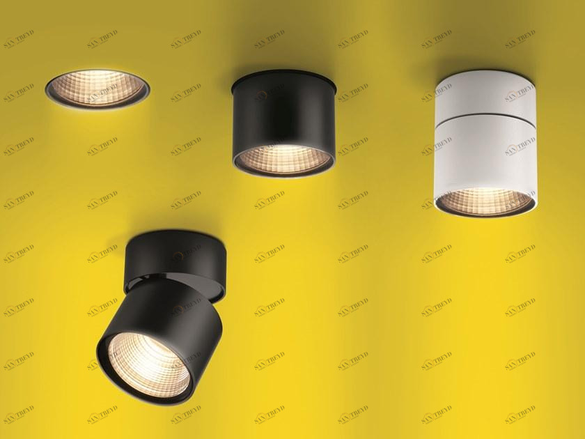 Artemide Круглый регулируемый точечный светильник из алюминия sun-id-1447865