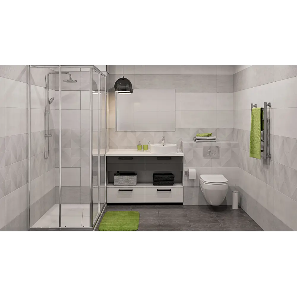 Раковина накладная Salsa Basin, керамика, 44 см, цвет белый Santreyd STLM-2040642 - Вид №8