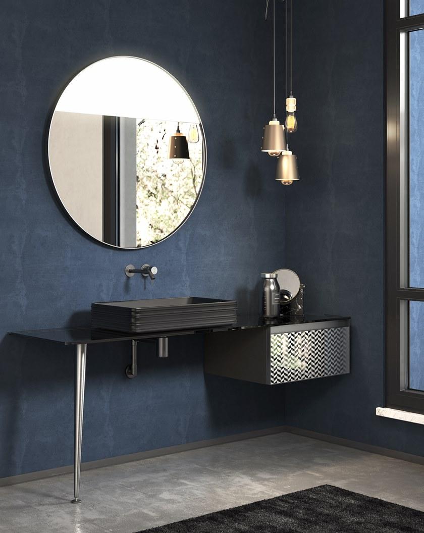 ARTELINEA Мебель для умывальника напольная одинарная с ящиками sun-id-1458211 - Вид №2