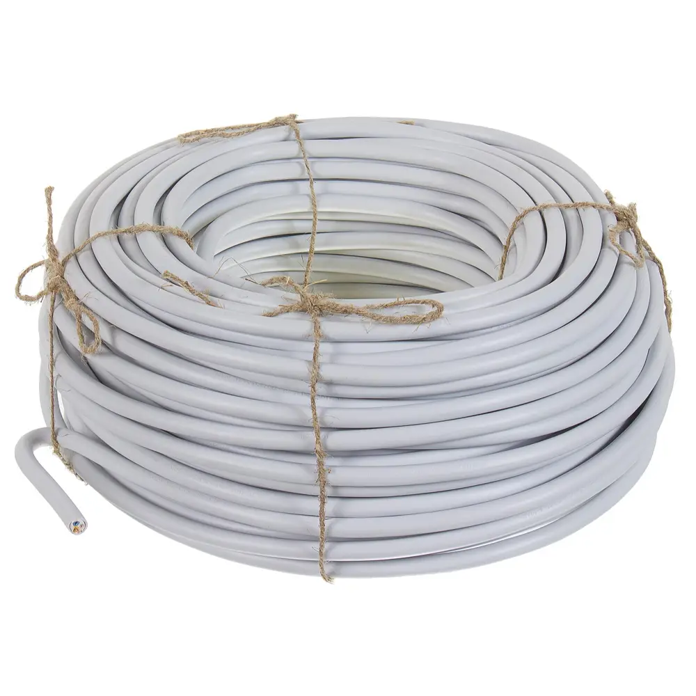 Кабель Камит NYM 3x1.5 50 м ГОСТ цвет серый STLM-2016230 - Вид №3