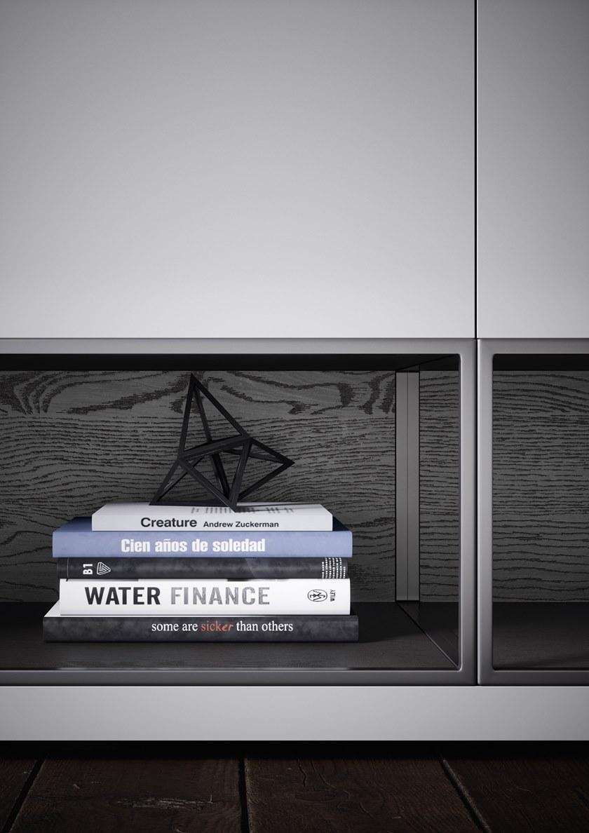 Novamobili Открытый лакированный подвесной стеллаж sun-id-1476765 - Вид №4