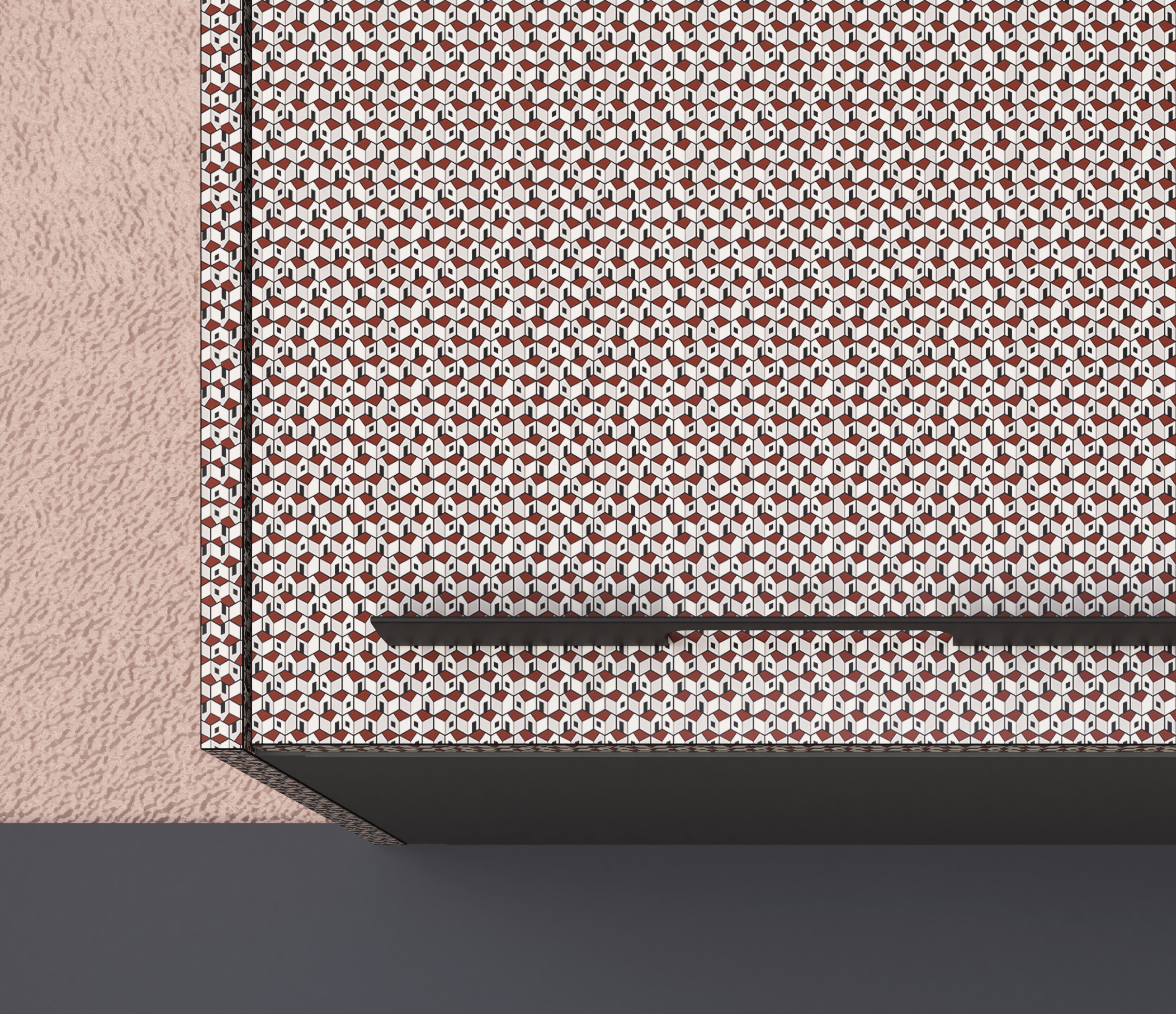 Кухня с колоннами кладовая De Rosso For_Me ARCH-00087307 - Вид №1