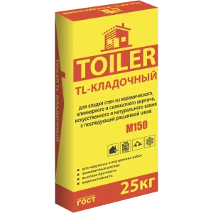 Цветная кладочная смесь Toiler M150 TL белый 25 кг
