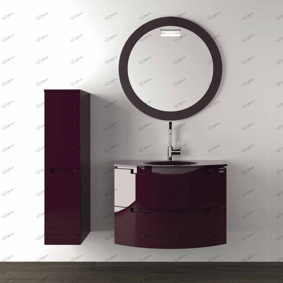 MOON 9 Комплект мебели cm 80+25 Berloni Bagno 43219