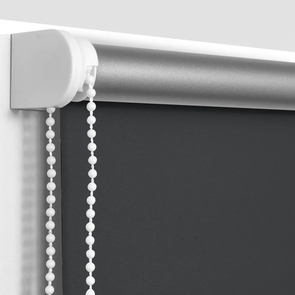 Штора рулонная блэкаут Эскар 60x160 см черная Black 1 BLACKOUT STLM-2185612 - Вид №2