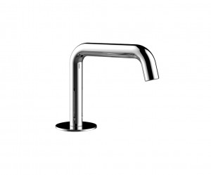 8496  Излив смесителя для раковинывылет 14,5 см ограничитель потока воды до 5 л/мин при 3 бар впуск 1/2'' Fantini Rubinetti NOSTROMO НЕРЖАВЕЮЩАЯ СТАЛЬ