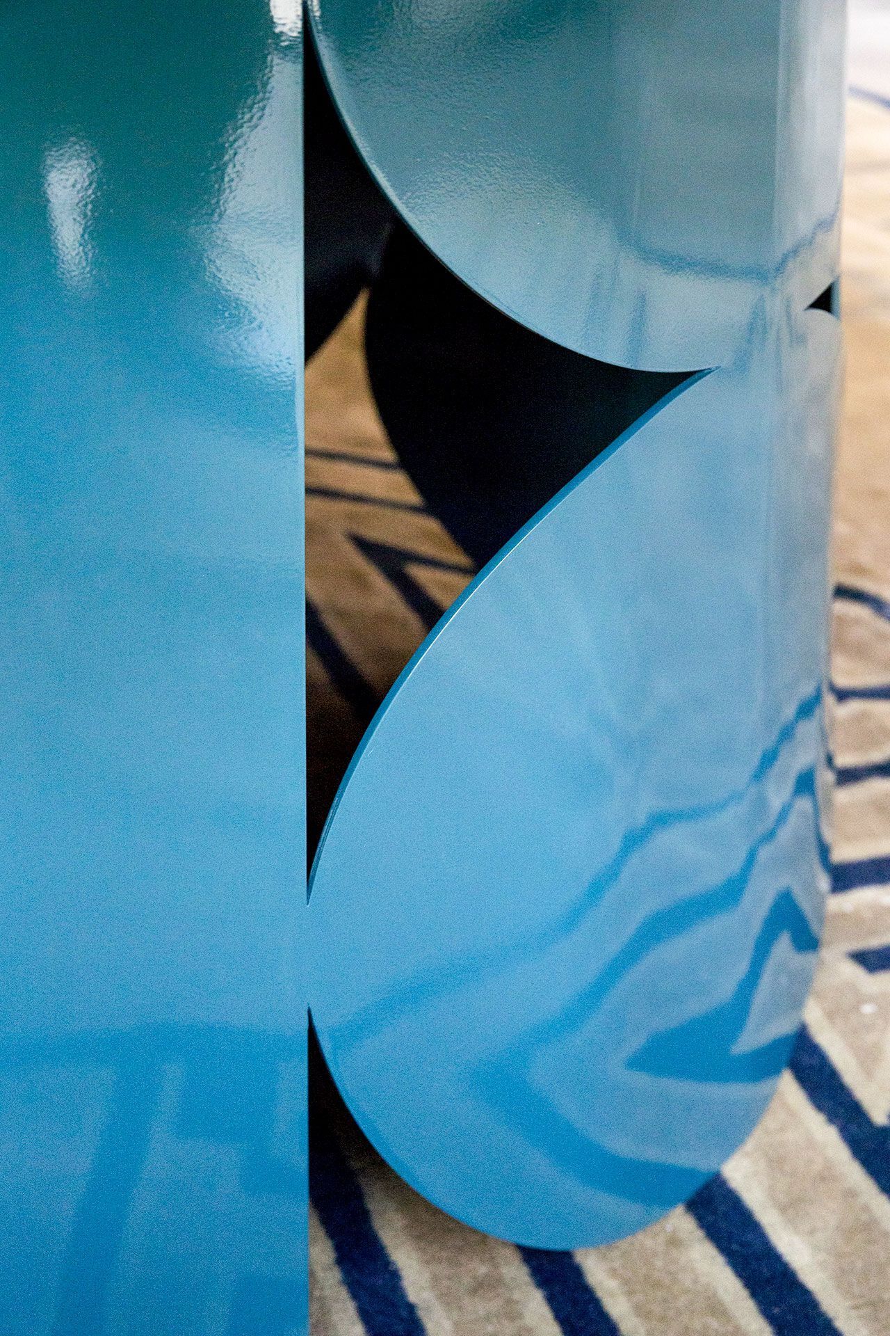 Круглый стол из МДФ Mogg Форма ARCH-00006779 - Вид №4